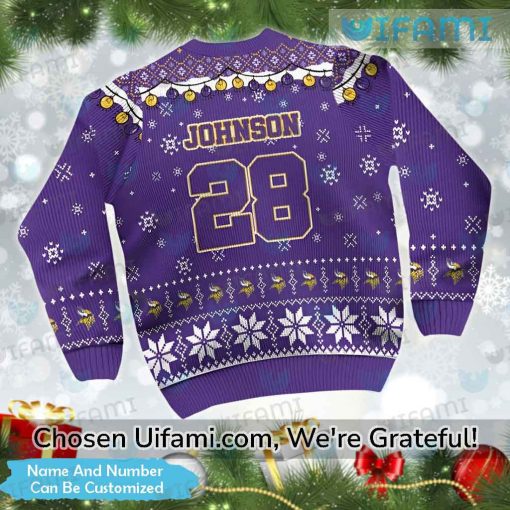 Vikings Xmas Sweater Snoopy Personalized Minnesota Vikings Gift
