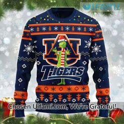 Vintage Auburn Sweater Best Grinch Auburn Tigers Gifts Best selling