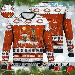 Vintage Bears Sweater Bountiful Baby Yoda Groot Gifts For Chicago Bears Fans