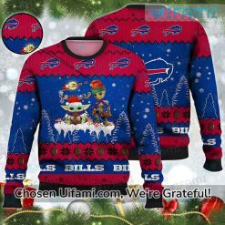 Vintage Bills Sweater Inexpensive Baby Yoda Groot Buffalo Bills Gifts For Men Best selling