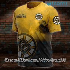 Vintage Bruins Shirt 3D Inspiring Boston Bruins Gifts For Men