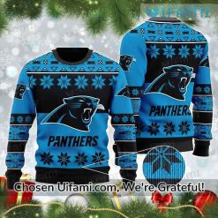 Vintage Carolina Panthers Sweater Spirited Panthers Football Gifts