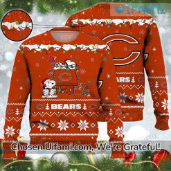 Vintage Chicago Bears Sweater Jaw-dropping Snoopy Chicago Bears Gifts For Dad