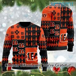 Vintage Cincinnati Bengals Sweater Creative Bengals Gift