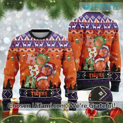 Vintage Clemson Sweater Stunning Clemson Tigers Gift