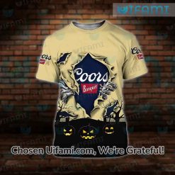 Vintage Coors Banquet Shirt 3D Colorful Halloween Coors Gift