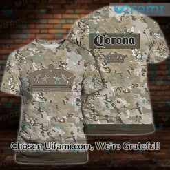 Vintage Corona Shirt 3D Fascinating Camo Best Corona Gifts Best selling