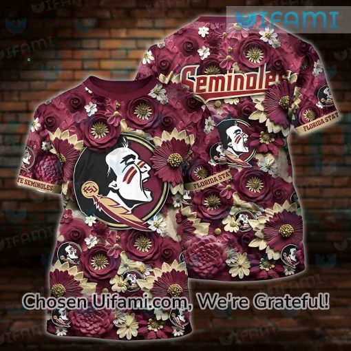 Vintage FSU Shirt 3D Mesmerizing Florida State Seminoles Gifts