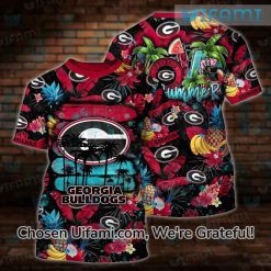 Vintage Georgia Bulldogs T-Shirt 3D Funniest Georgia Bulldogs Gift