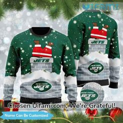 Vintage Jets Sweater Custom Santa Claus New York Jets Gift Best selling