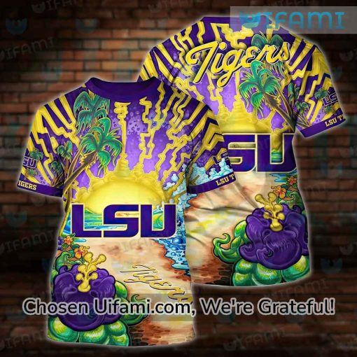 Vintage LSU T-Shirt 3D Fun LSU Valentines Gifts