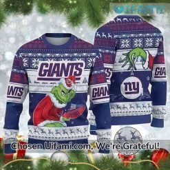 Vintage NY Giants Sweater Exquisite Grinch New York Giants Gift Best selling