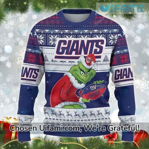 Vintage NY Giants Sweater Exquisite Grinch New York Giants Gift