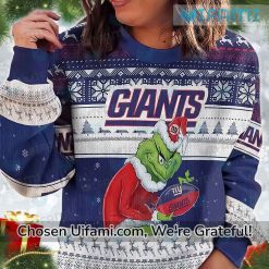 Vintage NY Giants Sweater Exquisite Grinch New York Giants Gift Latest Model
