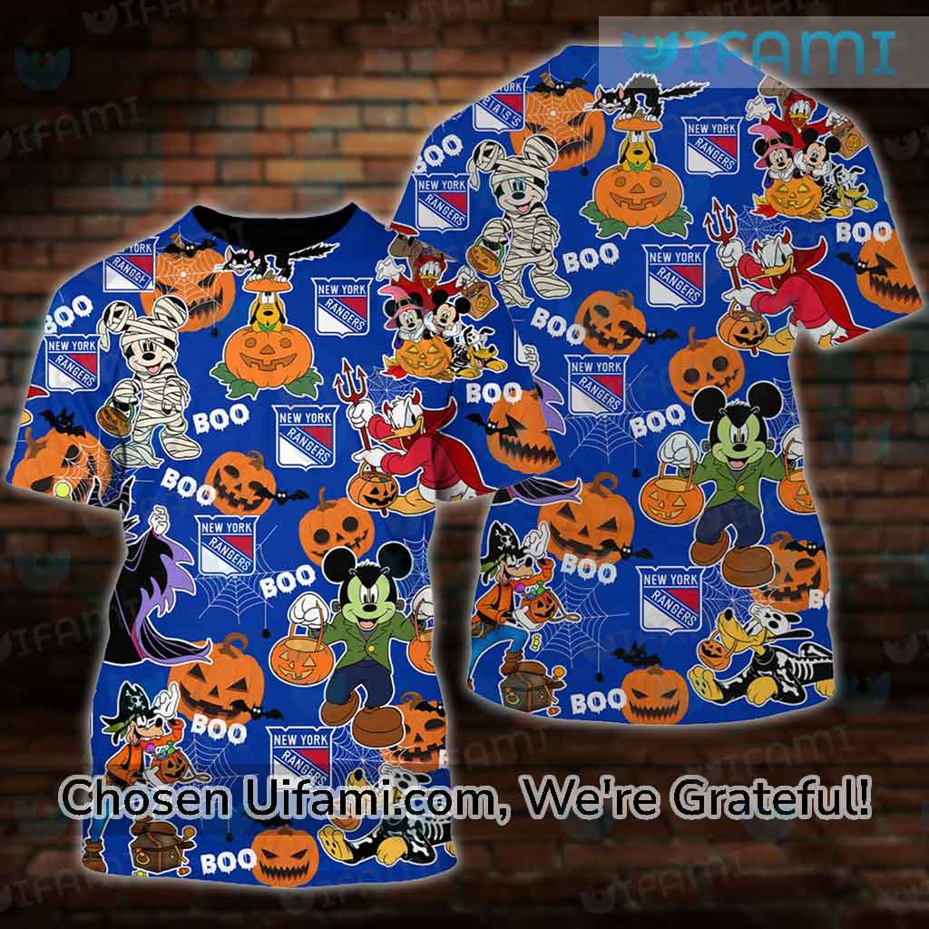 Vintage NY Rangers Shirt 3D Mickey Halloween Gift - Personalized Gifts:  Family, Sports, Occasions, Trending
