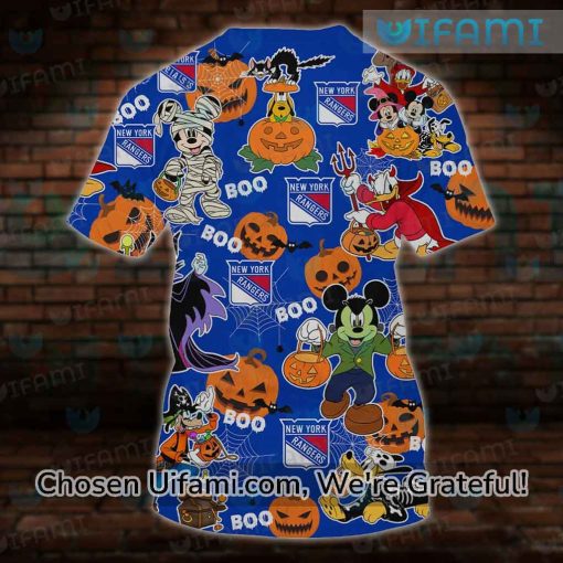 Vintage NY Rangers Shirt 3D Mickey Halloween Gift