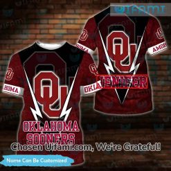 Vintage OU Shirt 3D Inexpensive Custom Oklahoma Sooners Gift