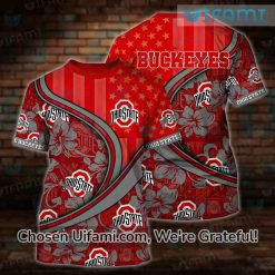 Vintage Ohio State T-Shirt 3D Brilliant Ohio State Buckeyes Gift