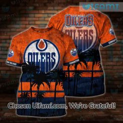 Oilers Vintage Shirt 3D Fun-loving Grateful Dead Custom Edmonton Oilers Gifts