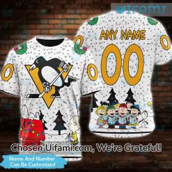 Vintage Penguins T Shirt 3D Custom Christmas Pittsburgh Penguins Gift Best selling