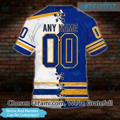 Vintage Sabres Shirt 3D Lighthearted Personalized Buffalo Sabres Gifts Exclusive