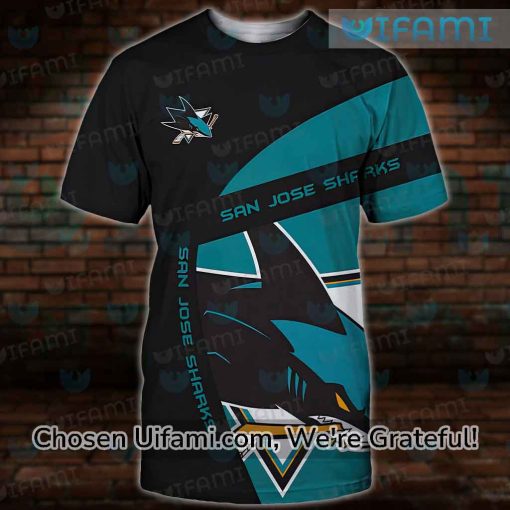 Vintage San Jose Sharks T-Shirt 3D Cheap Value Gift