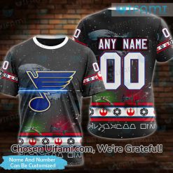 Vintage St Louis Blues Shirt 3D Personalized Star Wars Gift Best selling