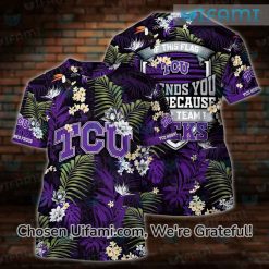 Vintage TCU Shirt 3D Swoon worthy TCU Christmas Gifts Best selling