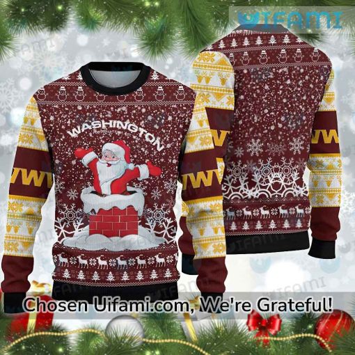 Washington Commanders Christmas Sweater Spectacular Santa Claus Commanders Gift