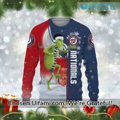 Washington Nationals Sweater Novelty Grinch Max Gifts For Nationals Fans