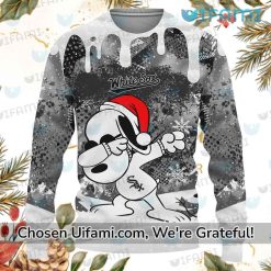 White Sox Christmas Sweater Adorable Snoopy Chicago White Sox Gift