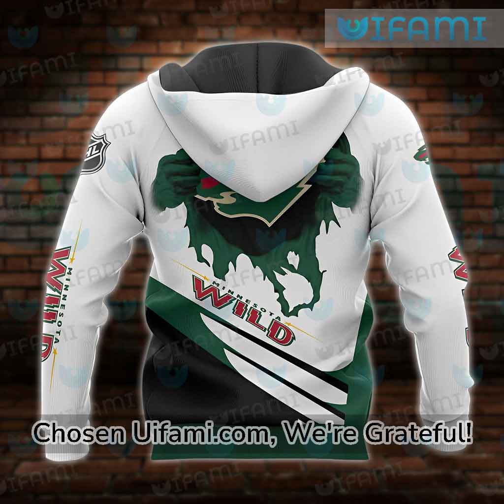 Minnesota Wild Hockey Hoodie 3D Inexpensive Find Gift - Personalized Gifts:  Family, Sports, Occasions, Trending