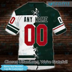 Wild Hockey T-Shirts 3D Personalized Affordable Design Gift