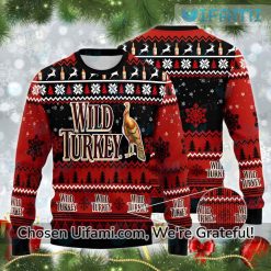 Wild Turkey Christmas Sweater Gorgeous Wild Turkey Gift