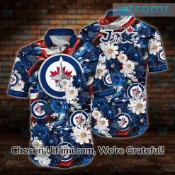 Winnipeg Jets Hawaiian Shirt Excellent Winnipeg Jets Gifts Best selling