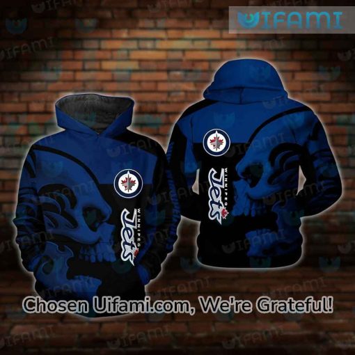 Winnipeg Jets Hoodie 3D Charming Skull Gift