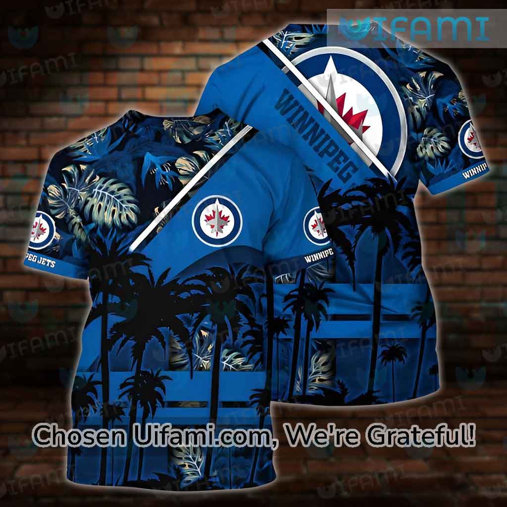 Winnipeg Jets Personalized Name 3D T-Shirt - T-shirts Low Price