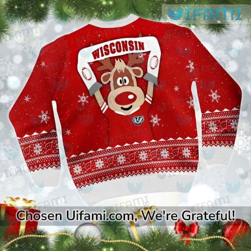 Wisconsin Badgers Christmas Sweater Surprise Badgers Gift