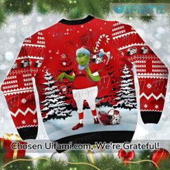 Wisconsin Badgers Ugly Sweater Novelty Grinch Badgers Gift Latest Model