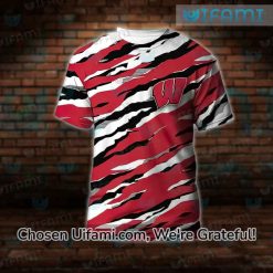 Wisconsin Badgers Womens Apparel 3D Valuable Badgers Gift