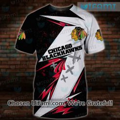 Womens Chicago Blackhawks Shirt 3D Unique Blackhawks Gifts