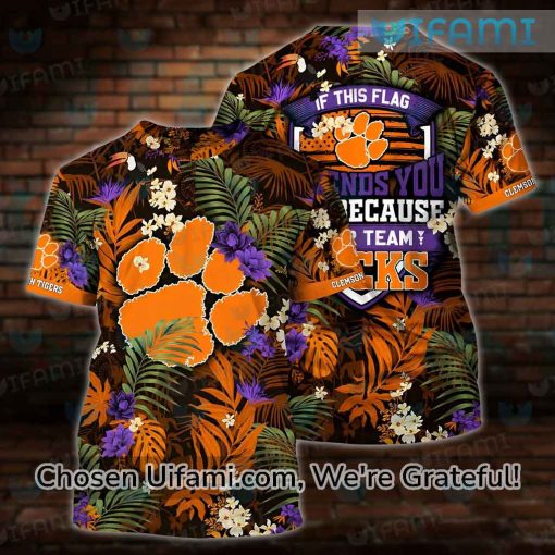 Womens Clemson Shirt 3D Unique Clemson Gifts