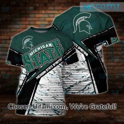 Womens Michigan State Shirt 3D Most Important Michigan State Christmas Gifts