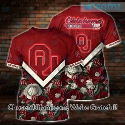 Womens Oklahoma Sooners Shirt 3D Perfect OU Sooners Gifts