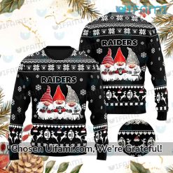 Womens Raider Sweater Gnomes Best Gifts For Raiders Fans