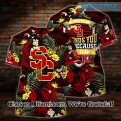 Womens USC Shirt 3D Graceful USC Christmas Gifts Best selling