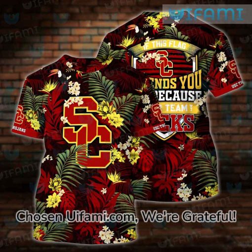 Womens USC Shirt 3D Graceful USC Christmas Gifts