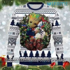 Yankees Ugly Christmas Sweater Wondrous Baby Groot Yankees Gifts For Him