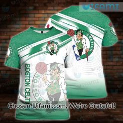 Youth Celtics Shirt 3D Spell binding Boston Celtics Gift Best selling