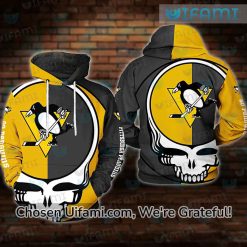 Youth Pittsburgh Penguins Hoodie 3D Inspiring Grateful Dead Gift